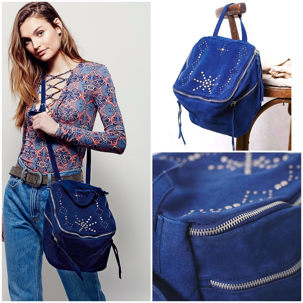 FREE PEOPLE Harlow Suede Crossbody